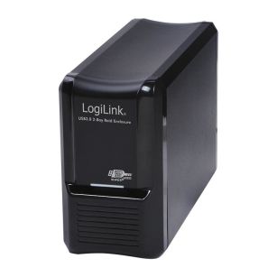 Obudowa USB3.0 2xHDD 3.5" RAID, SATA 3 LogiLink