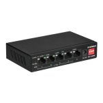 Switch niezarządzalny Edimax GS-1105PE 4x GbE PoE + 1x GbE Port - 3