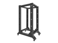 Stojak Open Rack Lanberg OR01-6822-B 22U 600x800 czarny - 2