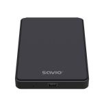 Obudowa na dysk zewnętrzny Savio AK-73 HDD/SDD 2,5' USB 2.0 - 2