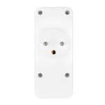 Gniazdko prądowe x3 + 4xUSB Maclean MCE248 F/W, rozgałęźnik z 3 gniazdami, 2xUSB A, 2xUSB C PD 20W, 1x16A + 2x6A - 7