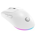 Mysz bezprzewodowa Rampage M5 Pro mysz bezprzewodowa 26000 DPI RGB LED 1K Hz biała - 3