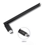 Adapter Qoltec Wi-Fi USB z anteną 6dBi | 150Mb/s - 2