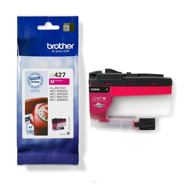 BROTHER tusz LC-427M LC427M  magenta 1500 str.