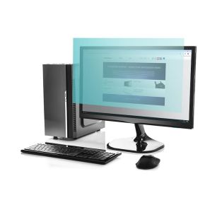 Filtr światła niebieskiego Qoltec 23.8" | 16:9 | Ochrona wzroku | Anti Glare | Matowy | na monitor