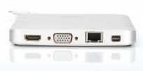 Stacja dokująca DIGITUS USB Typ C, 11-portów, Dual Monitor, aluminiowa, srebrna - 2