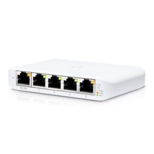 Switch zarządzalny UBIQUITI USW Flex-Mini UNIFI COMPACT  5x 10/100/1000Mb/s 1x PoE