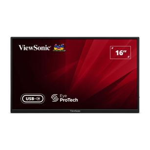 Monitor ViewSonic 16" VA1650 IPS FHD 60Hz HDMI 2xUSB-C głośniki