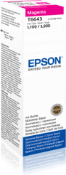Tusz Epson T6643 Magenta | 70ml | L100/L200