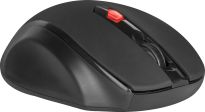 Mysz bezprzewodowa Defender ULTRA MM-315 optyczna 1600dpi 6P czarna - 3