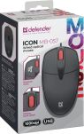 Mysz przewodowa Defender ICON MB-057 1000dpi bezklikowa silent - 4