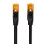 Kabel Patchcord Qoltec UTP | CAT6 | 2 x RJ-45 | High speed 1Gb/s | Pozłacane styki | 30m | Czarny - 10