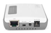 Serwer sieciowy DIGITUS wielofunkcyjny, bezprzewodowy 2-portowy, USB 2.0, 300Mbps - 3