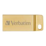 Pendrive Verbatim Metal Executive 16GB USB 3.0 Gold - 2