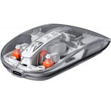 Mysz bezprzewodowa Defender IXES MM-999 optyczna 2400dpi 2.4GHz + Bluetooth AKUMULATOR bezklikowa silent - 3