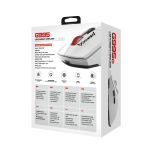 Mysz bezprzewodowa Monka GURU optyczna 26000dpi 2.4 GHz + Bluetooth biała AKUMULATOR 6 przycisków gaming PixArt PAW3395 Kailh - 16