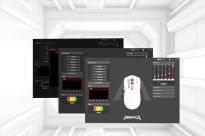Mysz bezprzewodowa Monka GURU optyczna 26000dpi 2.4 GHz + Bluetooth biała AKUMULATOR 6 przycisków gaming PixArt PAW3395 Kailh - 11