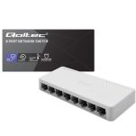 Switch niezarządzalny Qoltec przełącznik sieciowy 8 x port RJ45 | 1000Mbps | Fast Ethernet | LAN - 9