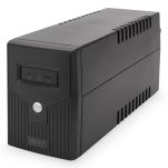 Zasilacz awaryjny UPS DIGITUS Line-Ineractive LED BASIC, 600VA/360W, 1x12V/7Ah, AVR, 2x Schuko CEE 7/3 - 2