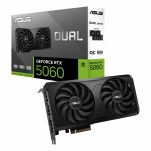 Karta VGA Asus GeForce RTX 5060 DUAL-RTX5060-O8G-EVO Dual OC 8GB GDDR7 128bit HDMI+3xDP PCIe5.0 - 11