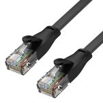 Patchcord UNITEK C1814GBK Cat.6 Płaski, UTP, RJ45, 15m - 5