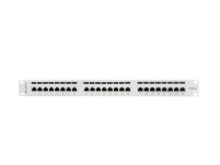 Patch panel Lanberg PPS6-1024-S 24 port 1U kat.6 ekranowany szary - 3