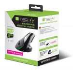 Mysz przewodowa Techly Ergonomiczna Optyczna 1000dpi - 3