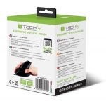 Mysz przewodowa Techly Ergonomiczna Optyczna 1000dpi - 4