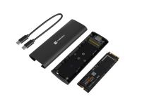 Obudowa na dysk Natec SSD zewnętrzna Rhino M.2 NVMe Lite USB-C 3.1 Gen 2 Aluminium - 5