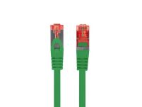 Patchcord Lanberg S/FTP kat.6 1m LSZH CU fluke passed zielony - 2