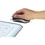 Mysz przewodowa Manhattan optyczna 1000dpi PS2 czarna - 4