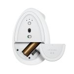 Mysz bezprzewodowa Logitech Lift for Mac ergonomiczna pionowa OFF-WHITE / PALE GREY - 5