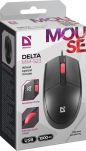 Mysz przewodowa Defender DELTA MM-523 1000dpi bezklikowa silent - 4
