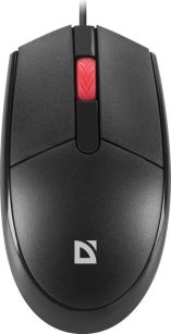 Mysz przewodowa Defender DELTA MM-523 1000dpi bezklikowa silent