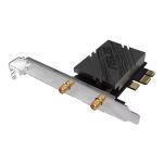 Karta sieciowa Asus PCE-BE92BT PCI-E WiFi 7 (802.11be), 6GHz, Bluetooth 5.4, WPA3 - 2