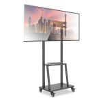 Stojak mobilny Techly 32''-70'', 70 kg, półka AV, PIVOT - 2