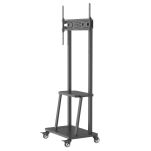 Stojak mobilny Techly 32''-70'', 70 kg, półka AV, PIVOT - 5