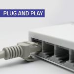 Switch niezarządzalny Qoltec przełącznik sieciowy 5 x port RJ45 | 1000Mbps | Fast Ethernet | LAN - 6