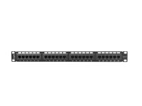 Patch panel Lanberg PPU5-1024-B 24 port 1U kat.5e czarny - 3