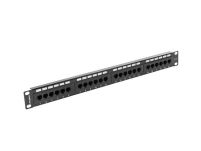 Patch panel Lanberg PPU5-1024-B 24 port 1U kat.5e czarny - 4