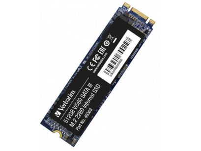 Dysk SSD wewnętrzny Verbatim Vi560 S3 512GB M.2 2280 SATA