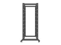 Stojak Open Rack Lanberg 42U 600x1000 czarny - 5