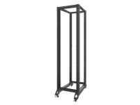 Stojak Open Rack Lanberg 42U 600x1000 czarny - 3