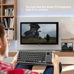 Klawiatura bezprzewodowa Techly Dualna BT/RF Touchpad LED RGB - 7