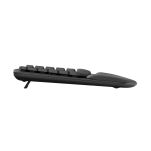 Klawiatura bezprzewodowa Logitech Wave Keys For Business czarna ergonomiczna - 3
