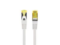 Patchcord Lanberg S/FTP kat.6A 1,5m LSZH CU fluke passed szary - 2