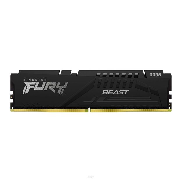 Pamięć DDR5 Kingston FURY Beast 16GB (1x16GB) 5600MHz CL40 1,25V Czarna