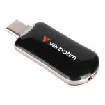 Pendrive Verbatim Plectra 512GB USB-C 3.0 Black - 2