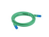 Patchcord Lanberg S/FTP kat.6A 0,5m LSZH CCA fluke passed zielony - 2