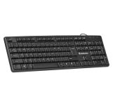 Klawiatura przewodowa Defender ELEMENT HB-520 USB czarna - 7
